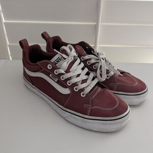 Vans Fillmore Burgundy Sneakers